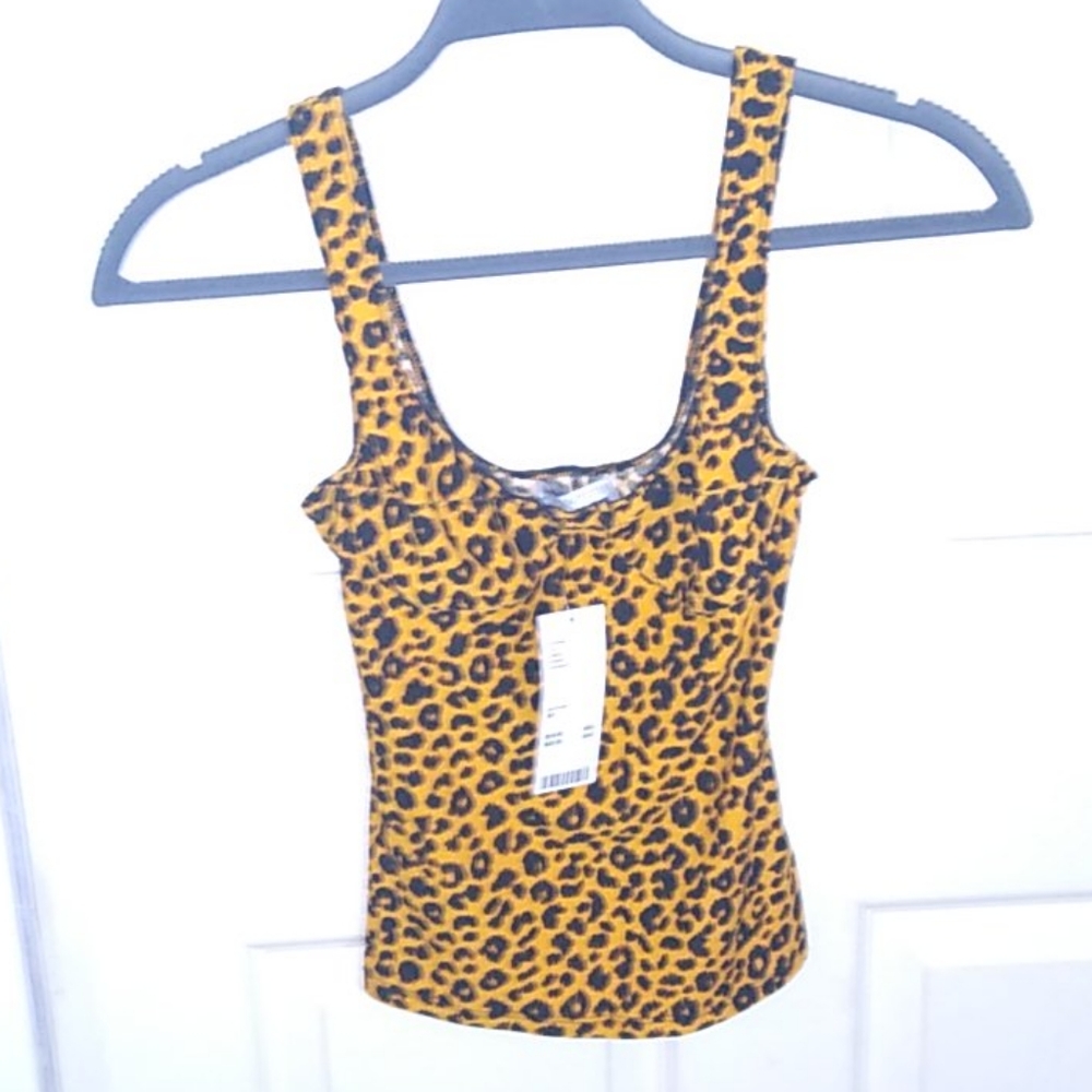 Leopard print Urban Outfitters brand new tank